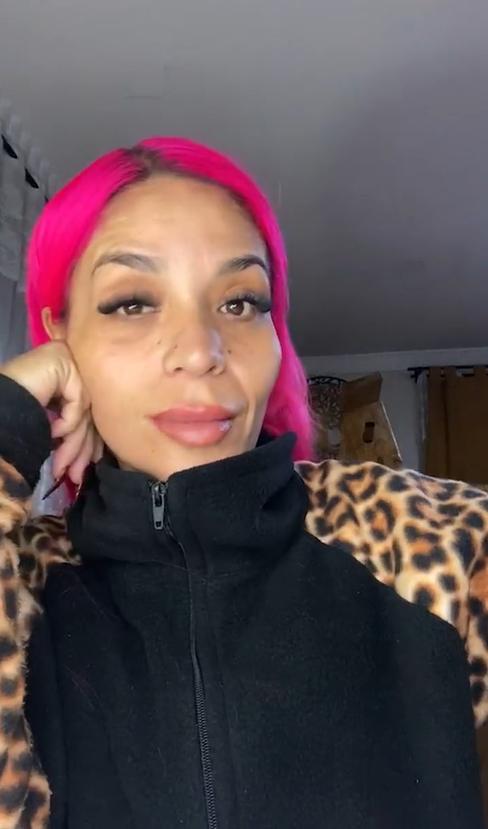 Kathy Orellana y su nuevo look.