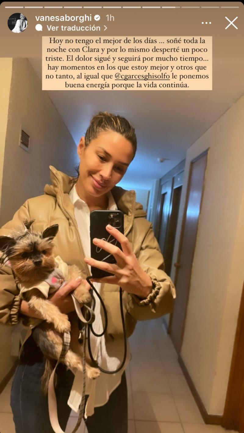 Reflexión de Vanesa Borghi