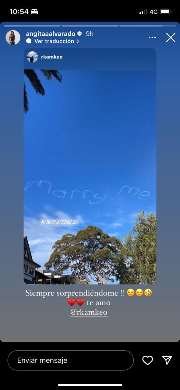 Sorpresa a Angie Alvarado