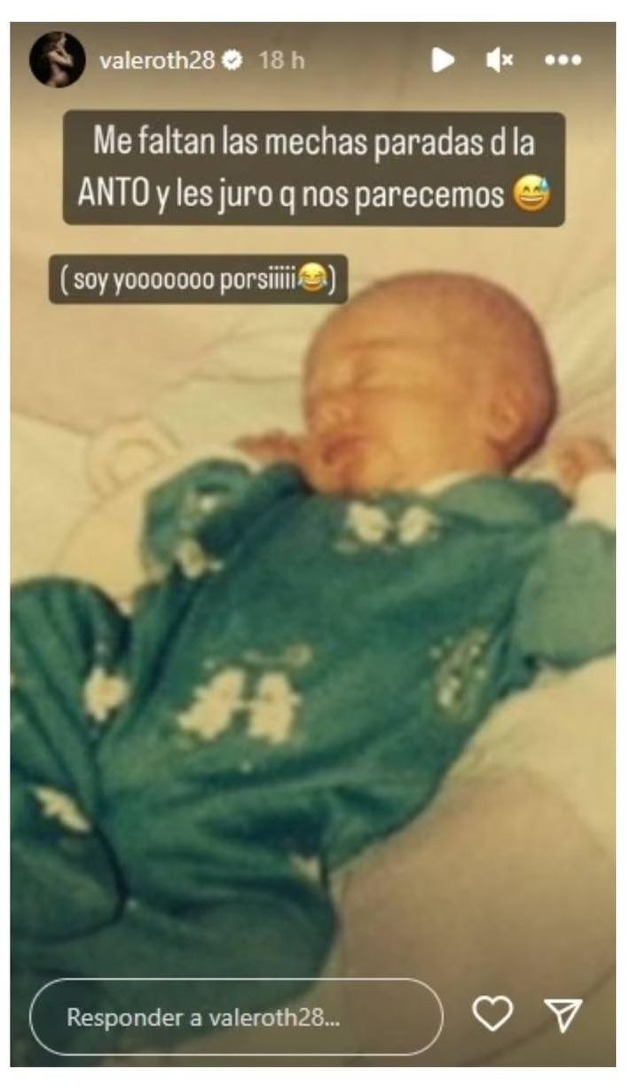 Vale Roth describe a su hija Antonia