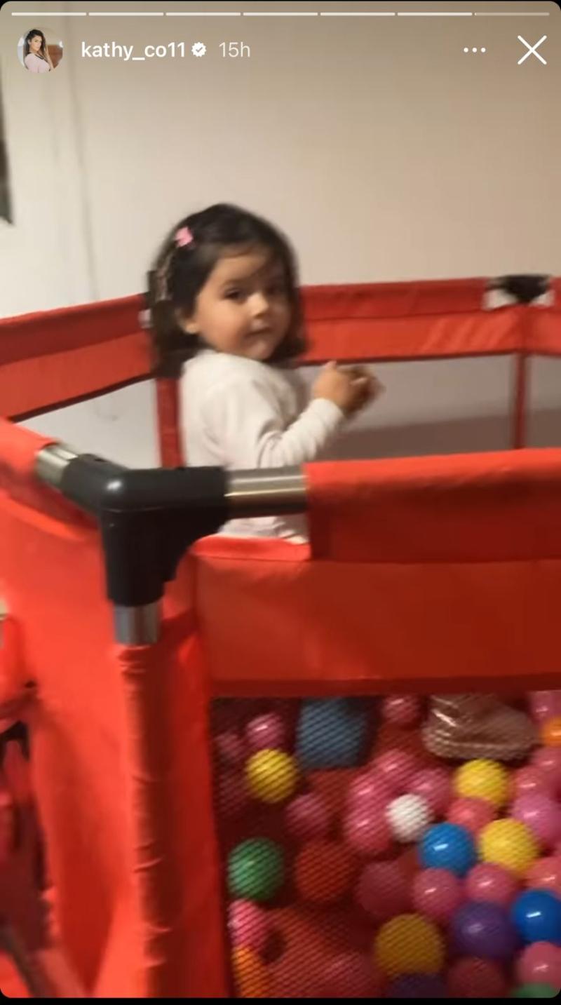 Hija de Kathy Contreras