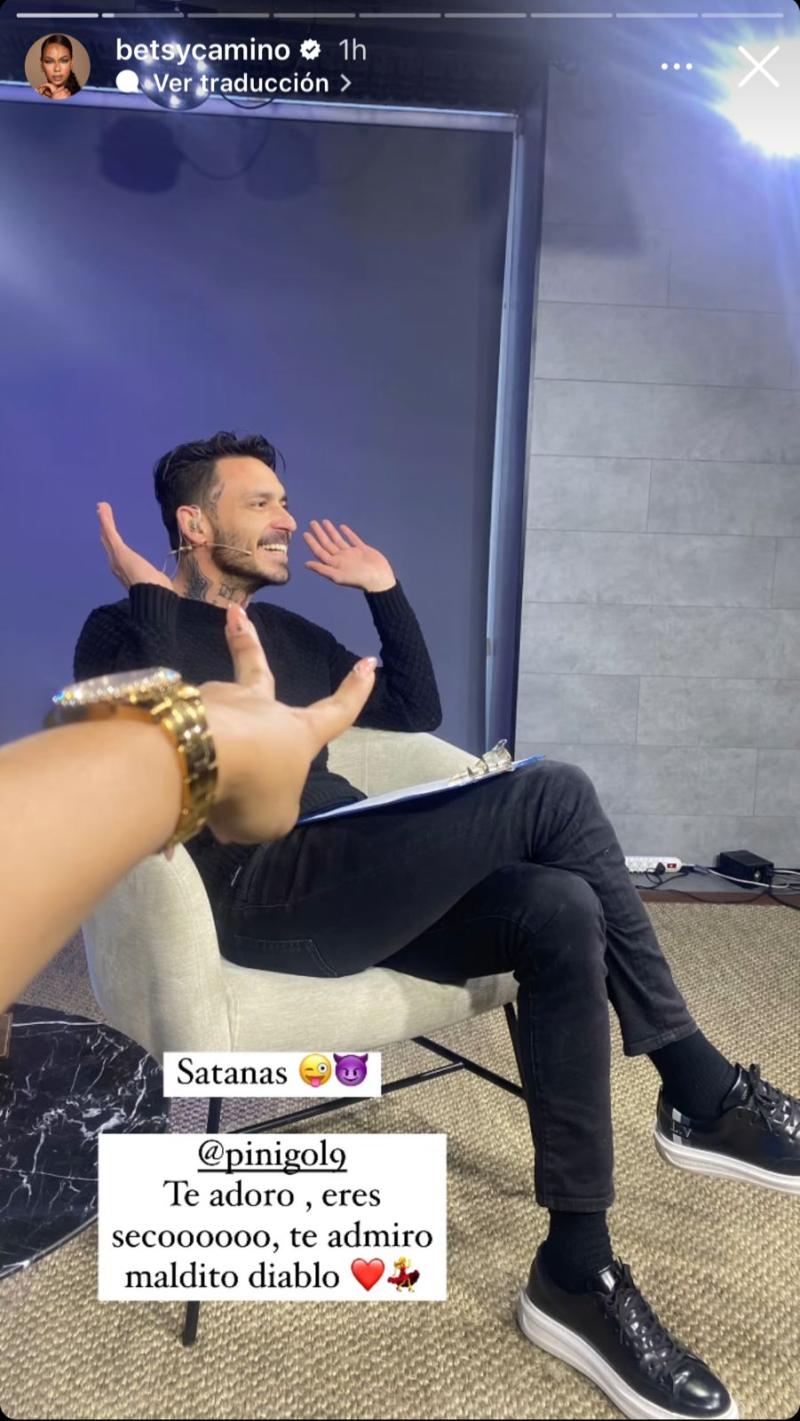 Mauricio Pinilla y Betsy Camino