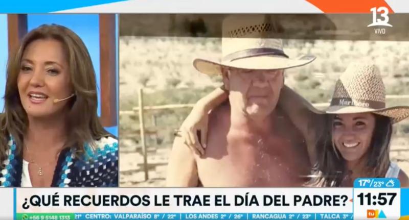 Priscilla Vargas compartió tiernas fotografías de su padre