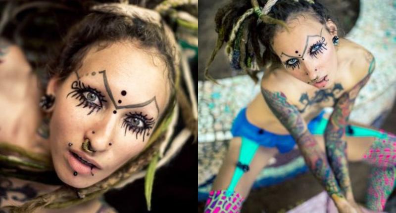Mujer asegura que sus tatuajes provocan que su madre llore cuando la ve