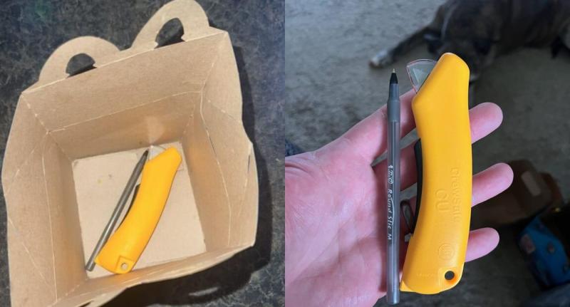 Madres encuentran corta cartón en cajita feliz de McDonald's