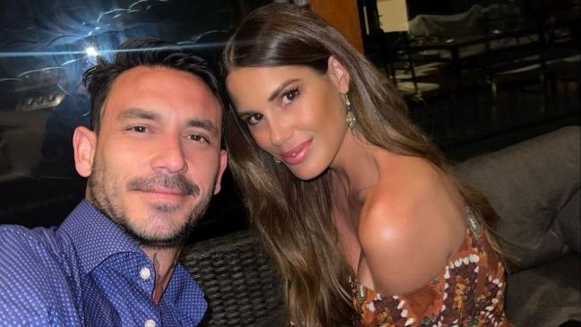 Gala Caldirola y Mauricio Pinilla antes de terminar su relación