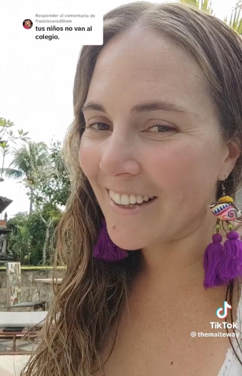 Madre chilena es criticada por no mandar a sus hijos al colegio
