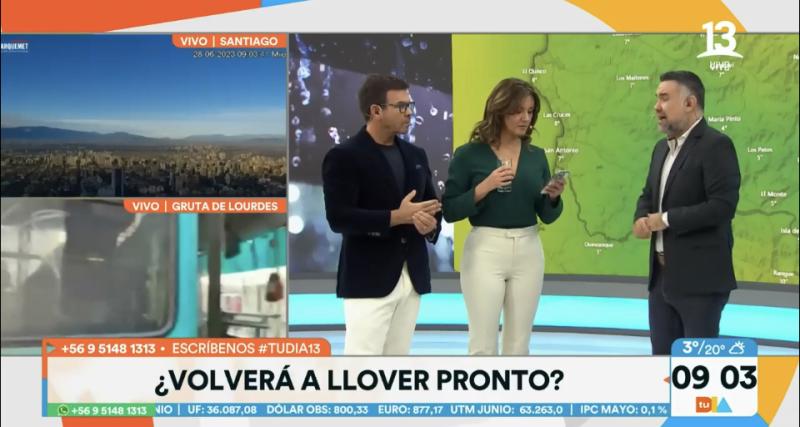 ¿Se vienen nuevas lluvias para esta semana en Santiago?