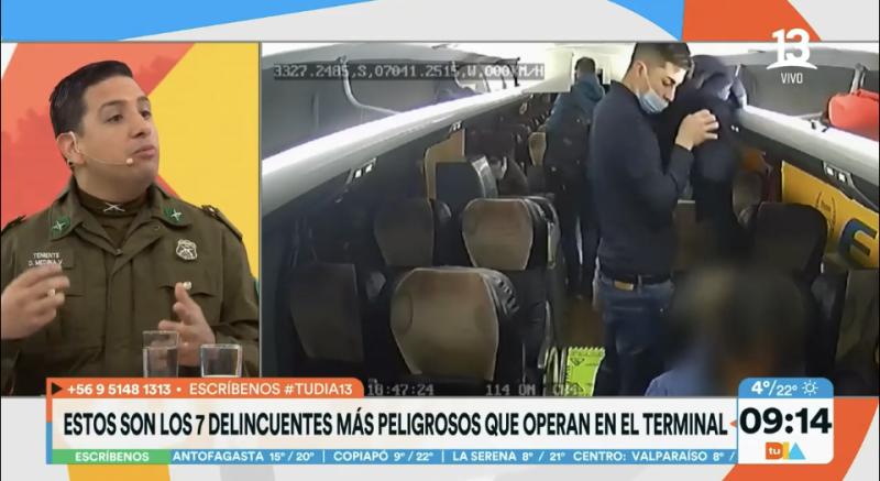 Así operan los 7 delincuentes más peligrosos del terminal de buses