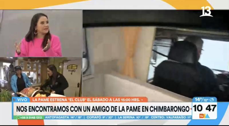 Pamela Leiva contó particular anécdota en un motorhome