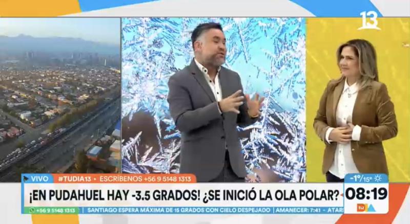 Ola polar en Santiago