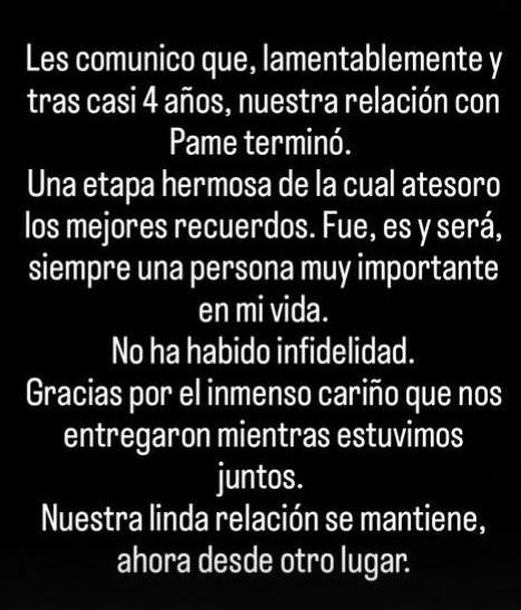 El comunicado de Cretton: Fue puesto en duda por Daniela Aránguiz
