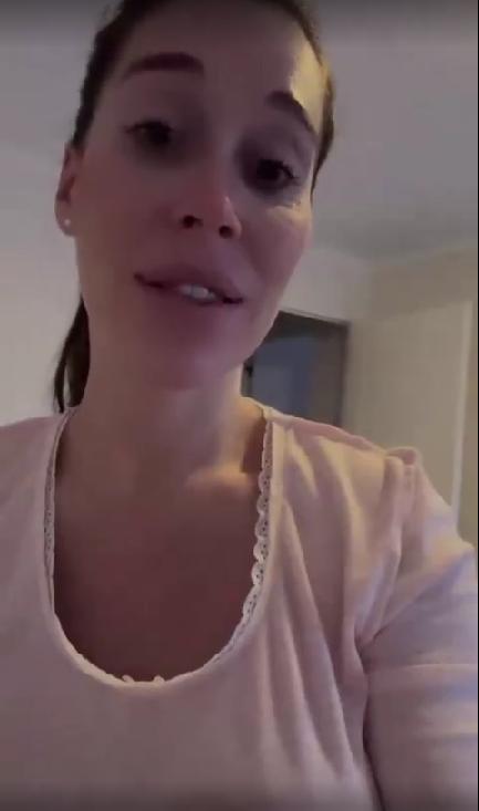 Vale Roth reveló detalles de primera noche junto a su bebé.