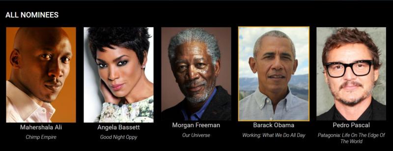 Nominados a Mejor Narrador en los Premios Emmy 2023