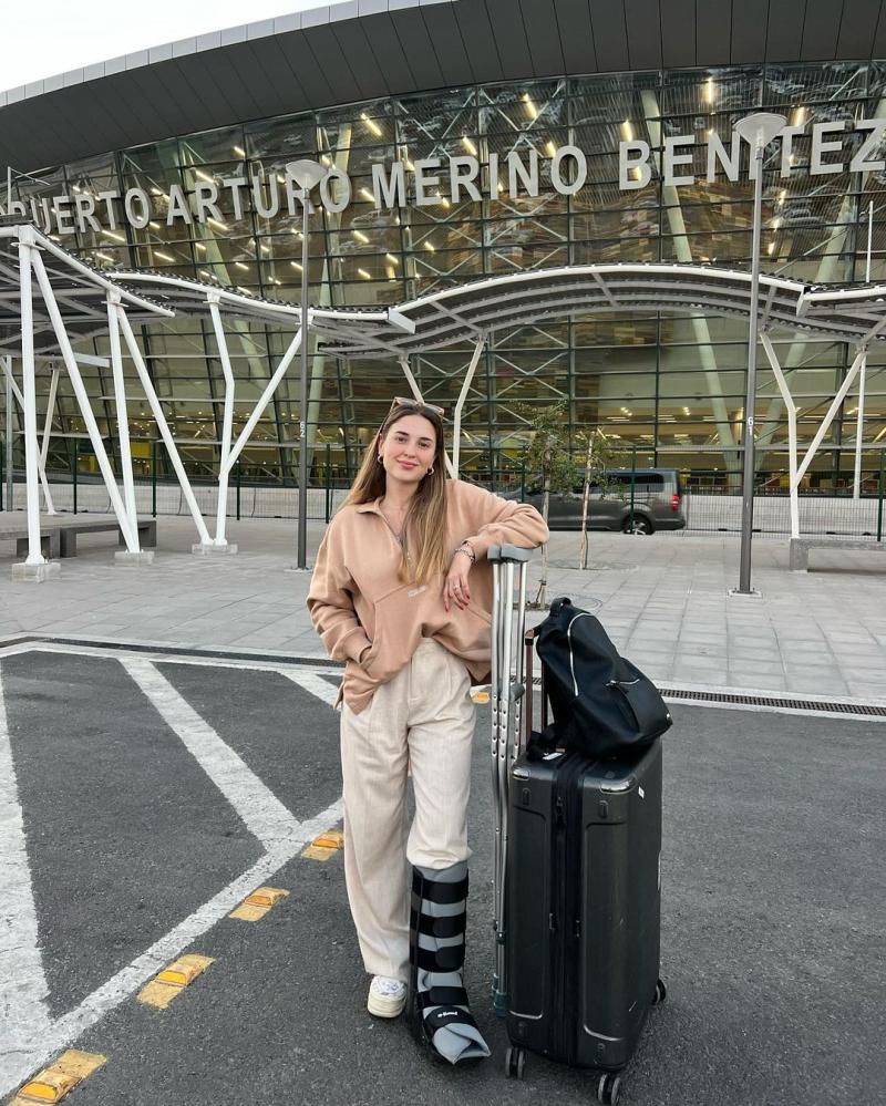 Belén Soto se fracturó un pie a mediados de junio