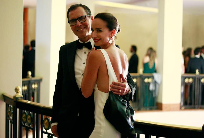 Cristián Campos y María José Prieto - Agencia Uno