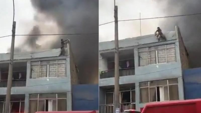 El joven de nacionalidad colombiana no dudó en salvar la vida de 25 perros