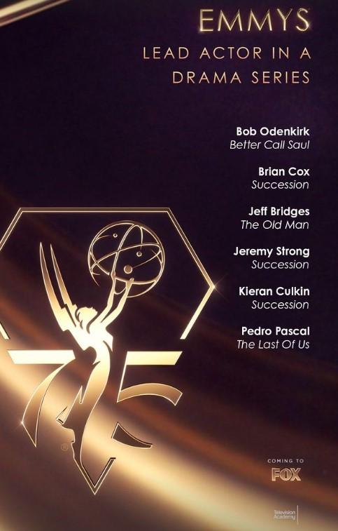 PEDRO PASCAL INVITADO A LOS EMMYS