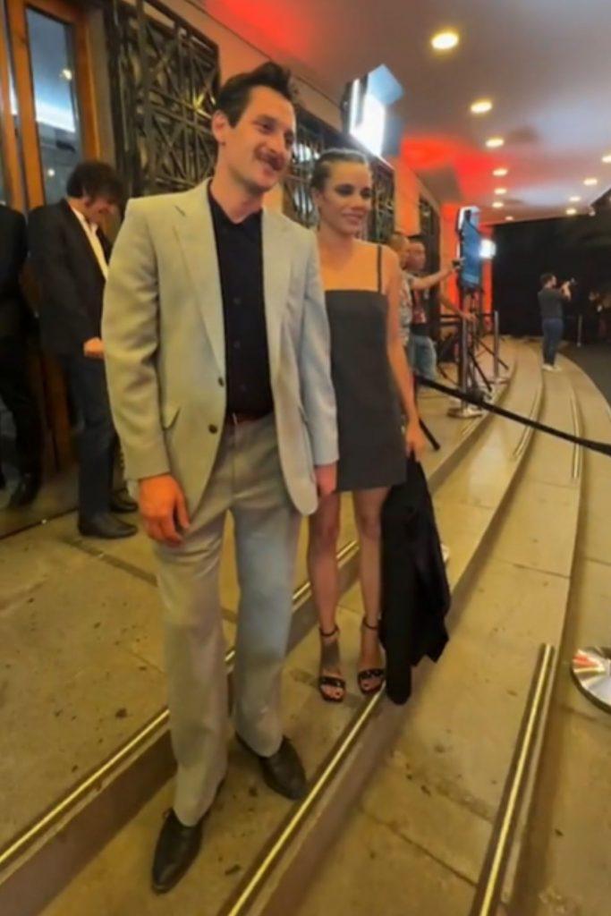 María Gracia Omegna y Gabriel Urzúa en los Premios Caleuche 2023