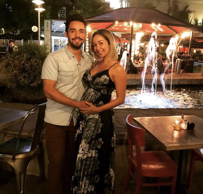 Blanquita Nieves y su pareja Rodrigo Zarzar