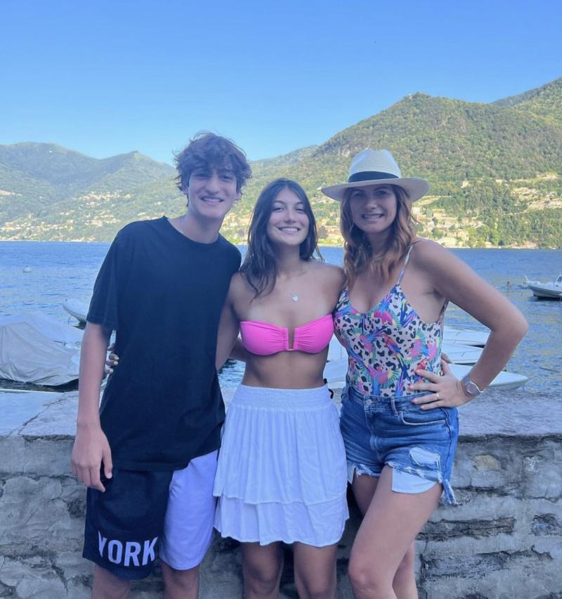 María Alberó comparte fotografías de sus hijos, de vacaciones en Italia