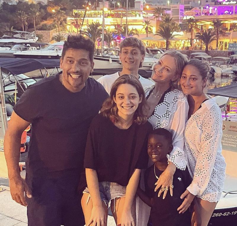 Marcela Vacarezza y Rafel Aranda comparten tiernas fotos de sus hijos