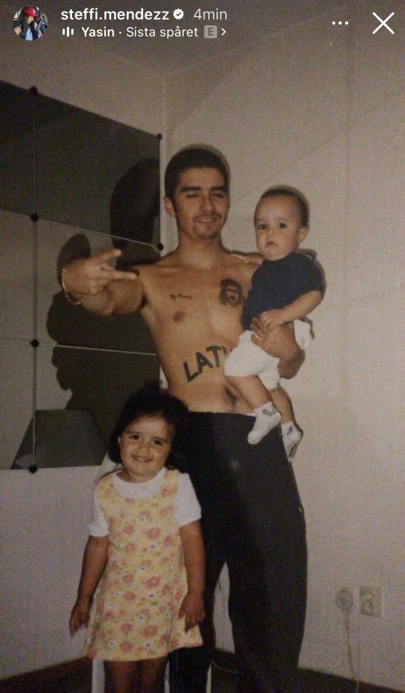 Steffi Méndez desclasifica inéditas fotos de su infancia