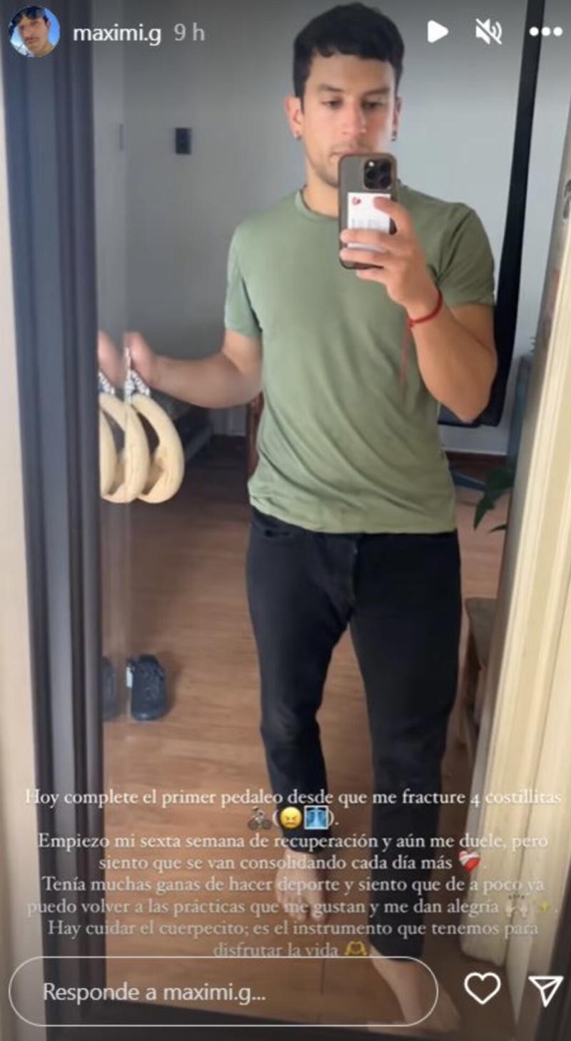 Max Salgado entrega detalles de su estado de salud tras sufrir grave accidente