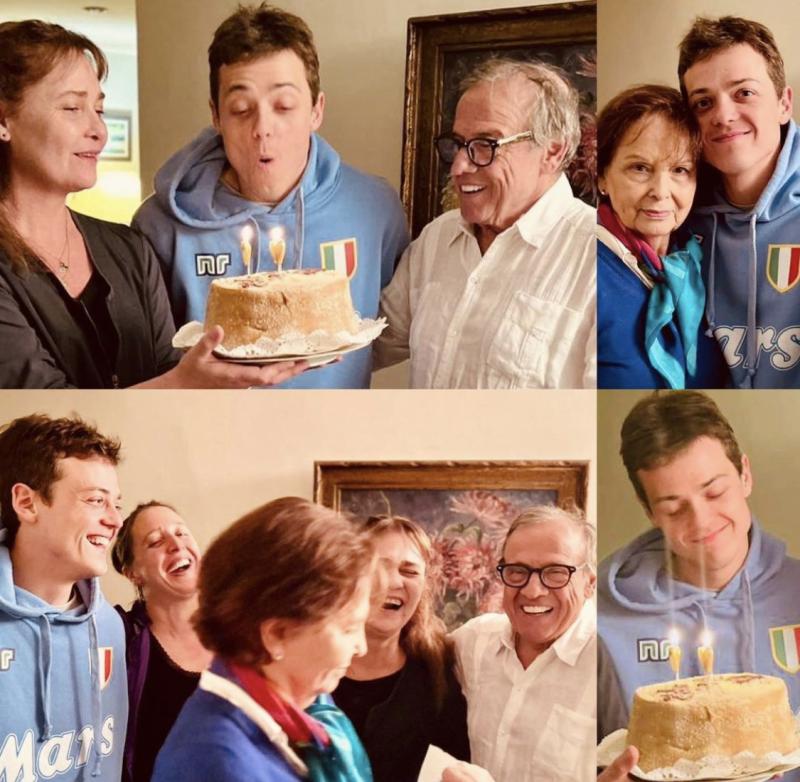 Mamá de Simón Pesutic celebró los 30 años de su hijo