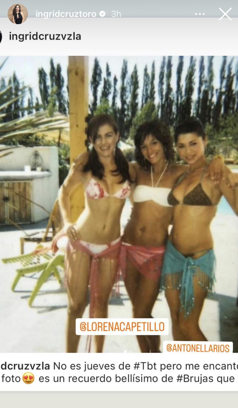 Ingrid Cruz desempolvó bikinazo con Lorena Capetillo y Antonella Ríos