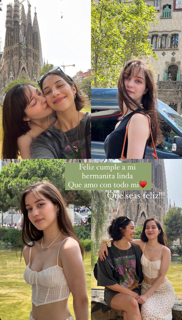 El tierno mensaje de Vivianne Dietz para su hermana clon