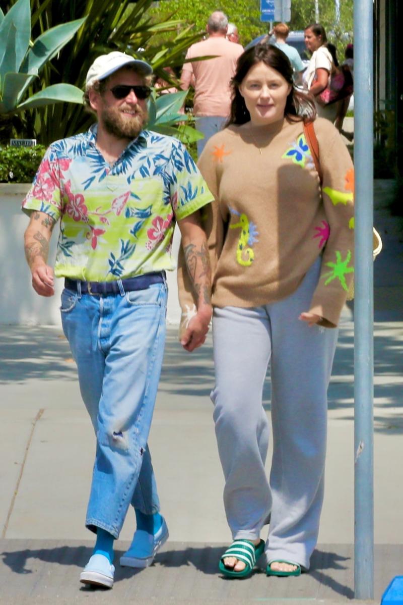 Jonah Hill y Olivia Millar