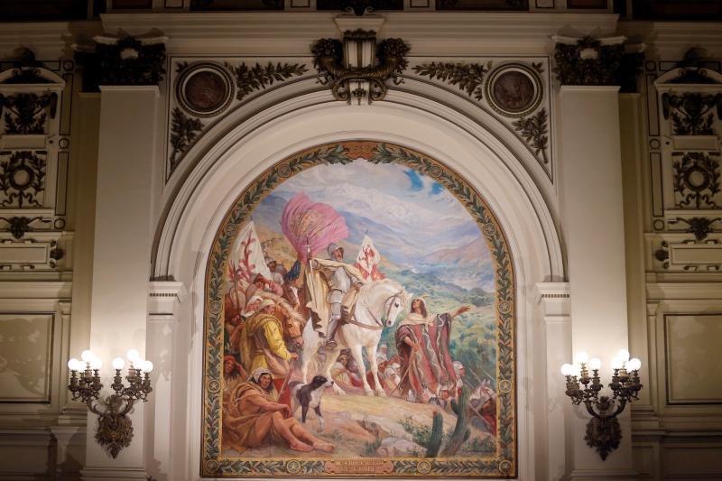 PINTURA "DESCUBRIENDO CHILE"