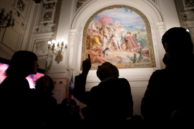 PINTURA "DESCUBRIENDO CHILE"