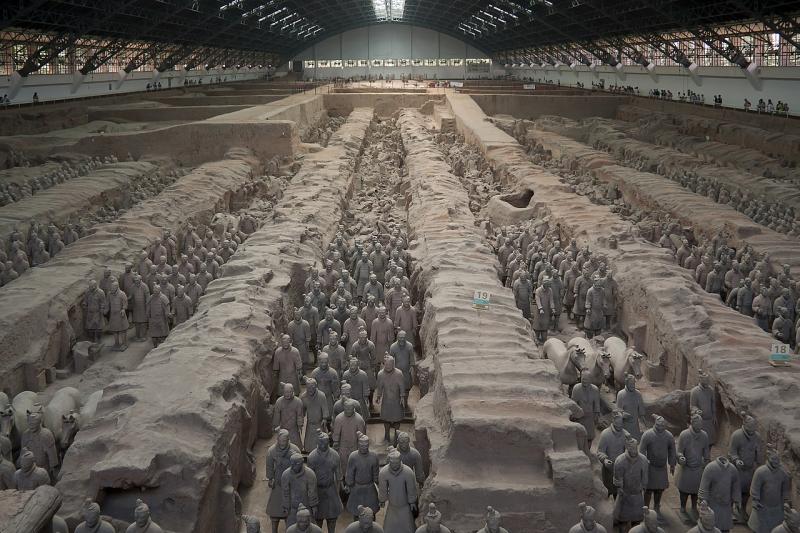 GUERREROS DE TERRACOTA EN XI'AN