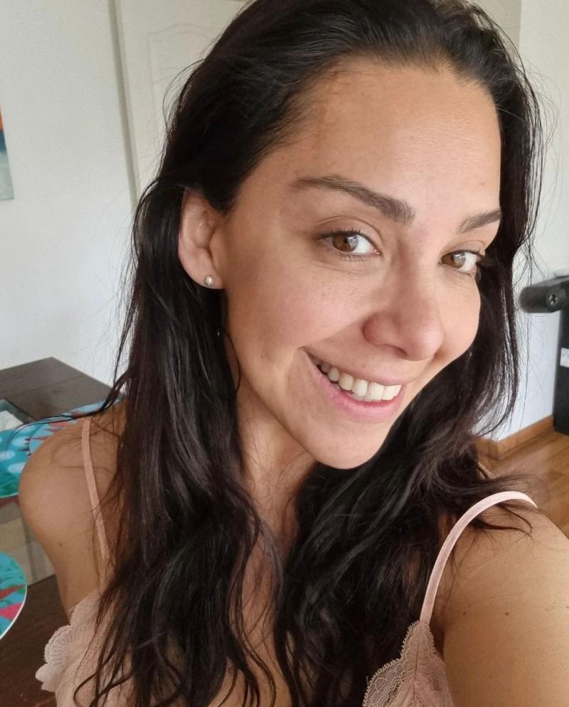 Mariela Sotomayor al natural.