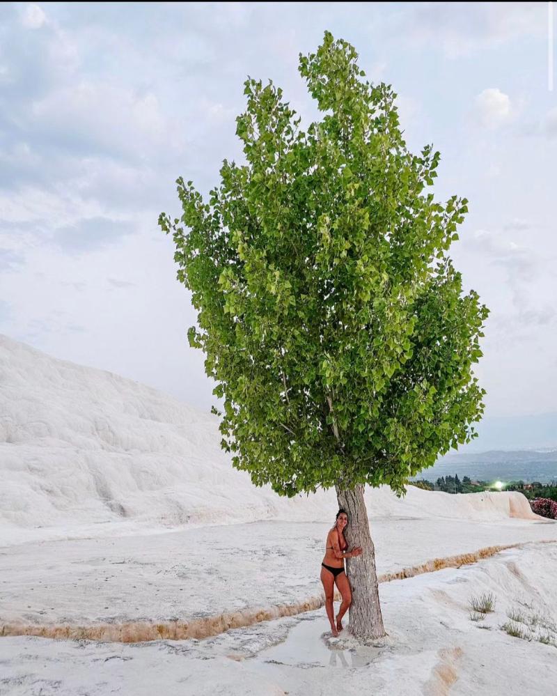 Isi Urrejola disfruta de su viaje.