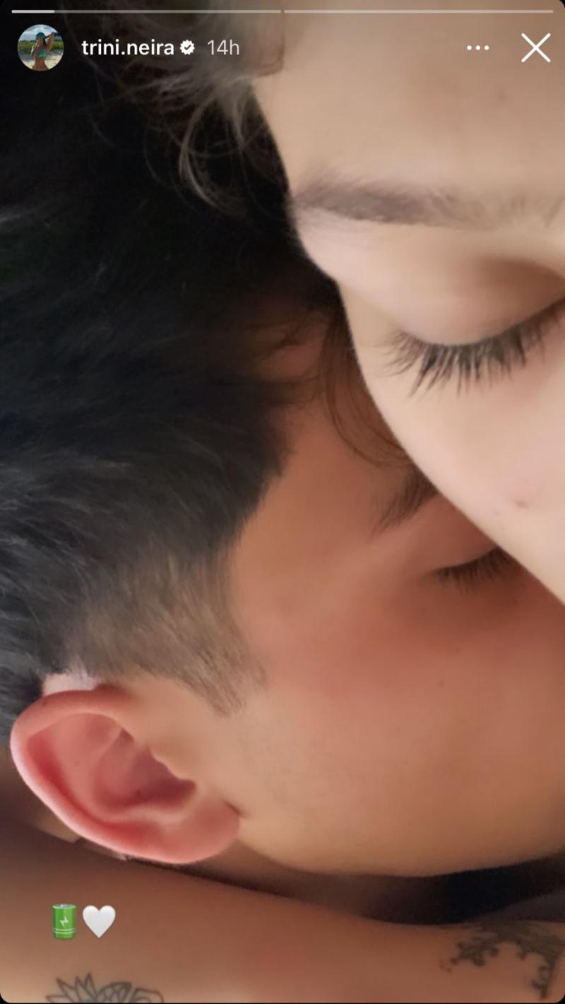 Trini Neira y su pololo