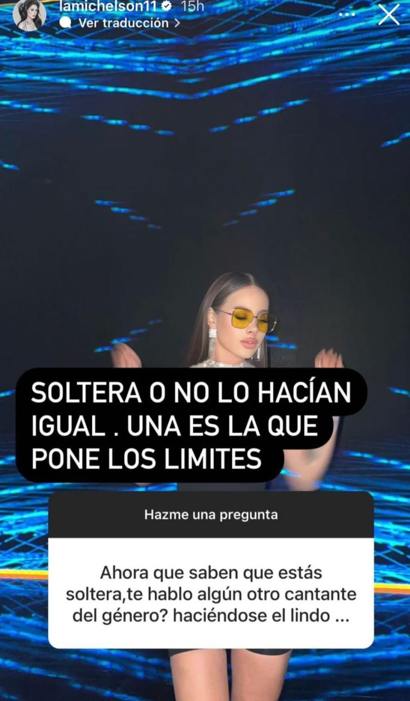 Respuesta de Ignacia Michelson