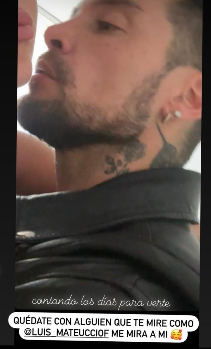 Daniela Aránguiz publicó curiosa foto de Luis Mateucci