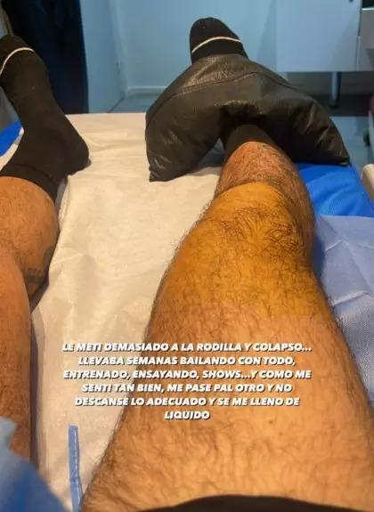 Raúl Peralta genera preocupación con foto desde la clínica