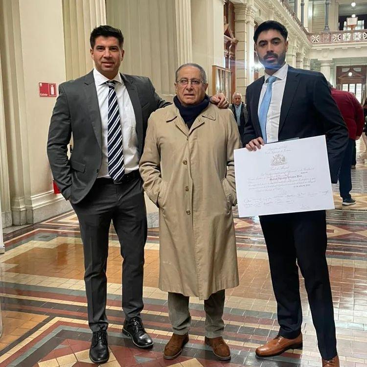 Mario Velasco celebra importante logro de su hijo mayor