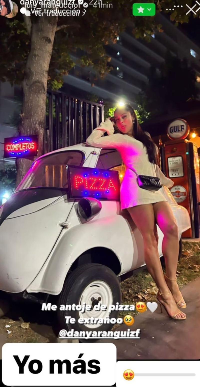 La tierna interacción de Daniela Aránguiz y Luis Mateucci