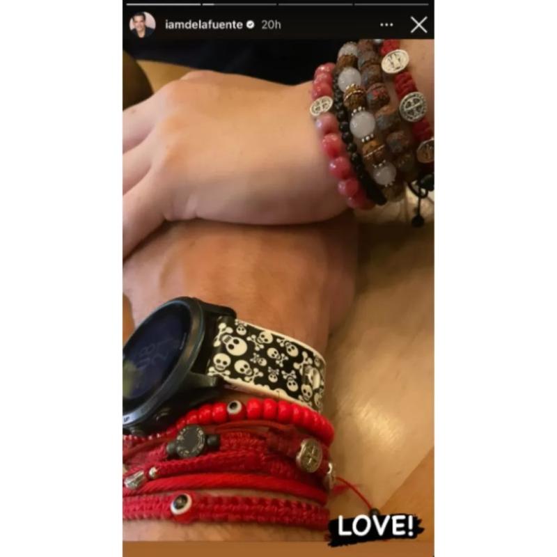 Enigmática foto de Cristián de la Fuente