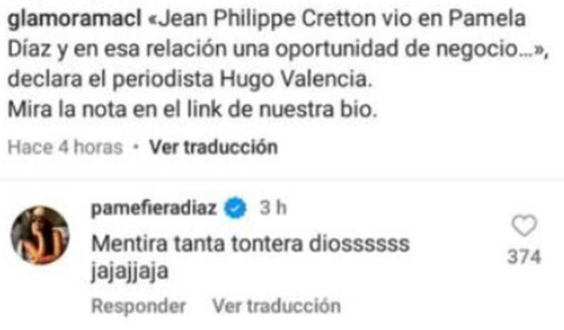 Defensa de Pamela Díaz