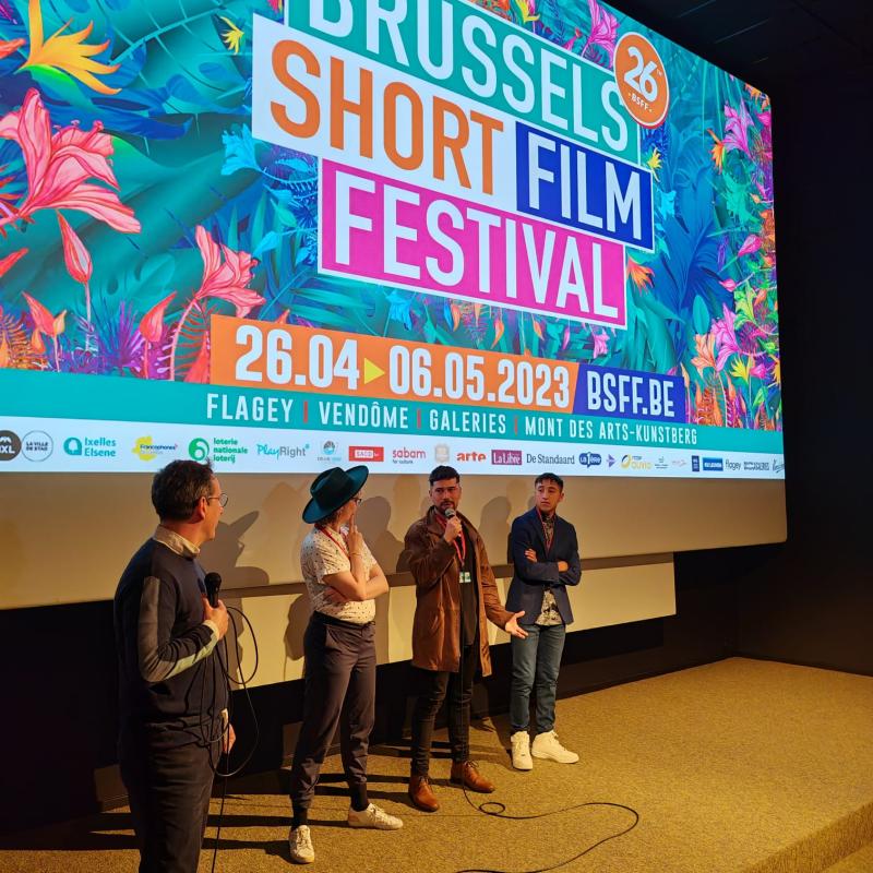 CINESCOLAR EN FESTIVAL DE CORTOS DE BÉLGICA