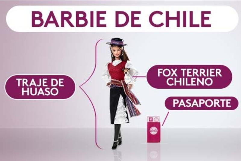Barbie chilena / Foto: Que Bonito Yohanita