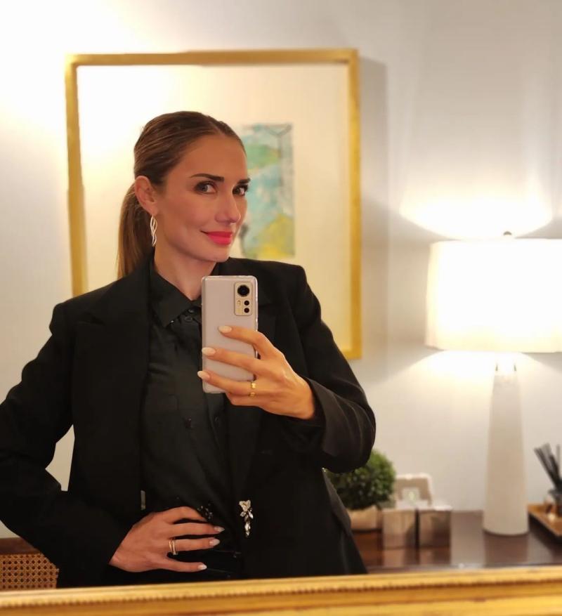 Carolina de Moras encantó con foto al natural