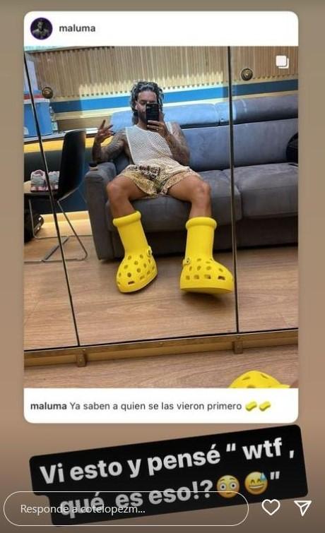 Coté López se burló del look de Maluma