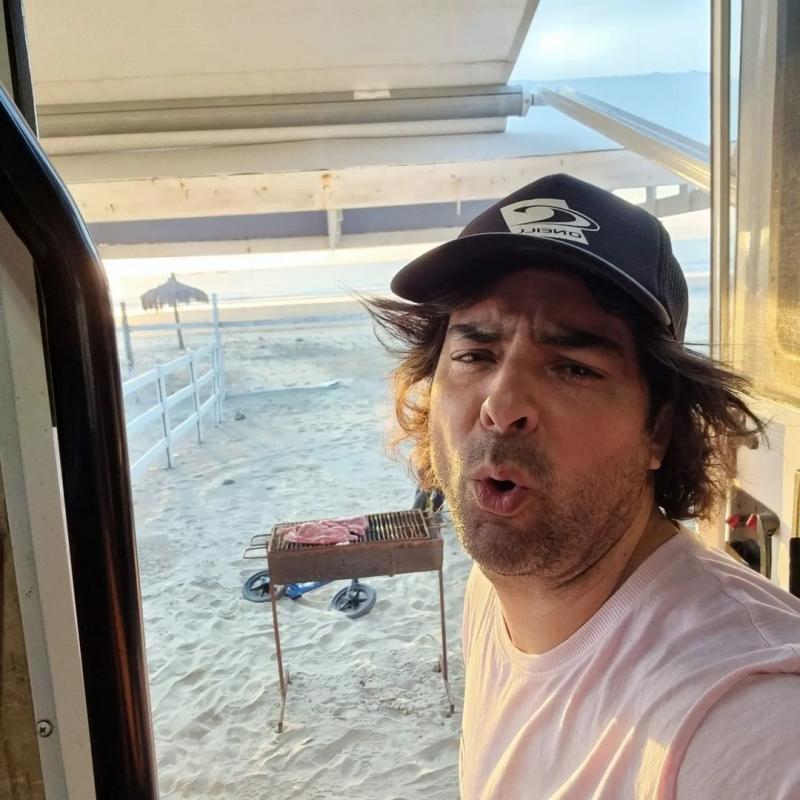 Las vacaciones familiares de Cristián Riquelme